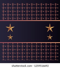 background stars scroll abstract decoration