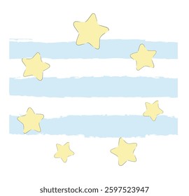 background stars vector hand drawn