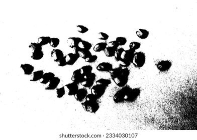 Background stone with black and white consep