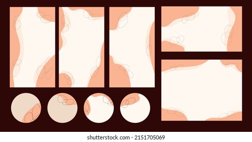 
background for stories in pastel colors