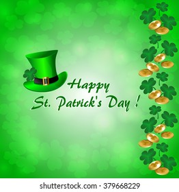 Background St.Patrick 's Day green