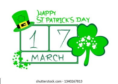 Background for St.Patrick's Day, Vector.