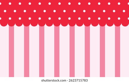 Background strawberry sweet line strip pink unique design