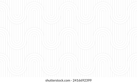 Background stripe cirale line zigzag wave pattern seamless abstract vector design.