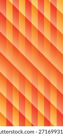 Línea de franja de fondo degradado diagonal naranja amarillo