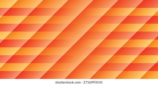 Línea de franja de fondo degradado diagonal naranja amarillo