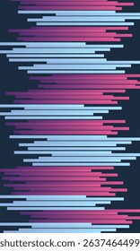 Background stripe line wavy up and down drop gradient color purple and blue