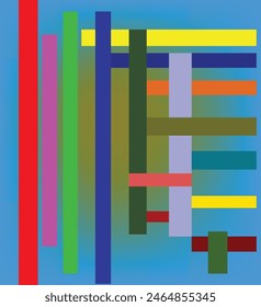fondo con rayas abstracto de medio tono de fondo blanco establecido en tres colores fondo Abstractas con efecto dinámico. Patrón moderno. Ilustración vectorial de diseño