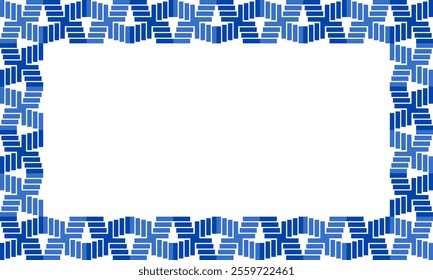 
background with stripes, blue brick graphic repeat line pattern, replete image, design for Presentation slide template, blue tone frame