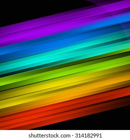 background with stripes and colors of the rainbow