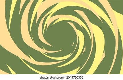 Hintergrund von Streifen auf grünem Hintergrund mit Twist