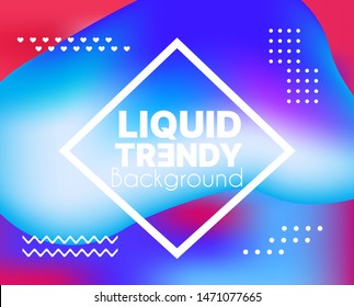 Background style abstract liquid splash bubble space. Web backdrop pattern texture template for design and vector illustration.