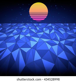 Background in style arcades the 80s.