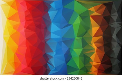 The background in the style of Cubism. Color Wallpapers