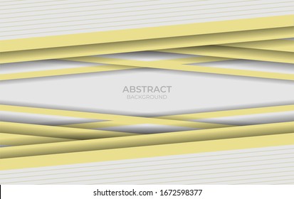 Background Style Design White And Yellow