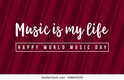 Background style music day celebration