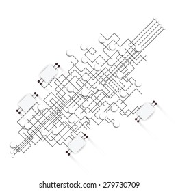 Background style networks and chips