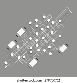 Background style networks and chips