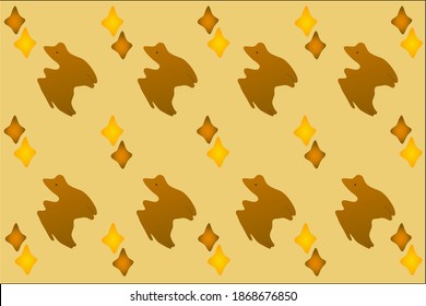 Background, stylish desert inspired design