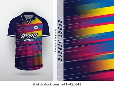 Background sublimation outdoor sports jersey football jersey futsal jersey running jersey racing workout colorful gradient pattern