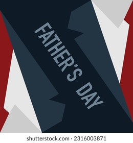 Background with suit and tie for Fathers Day holiday with sample text
