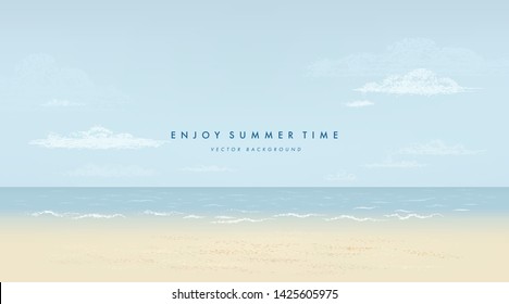 Background for summer vacation. Summer beach background