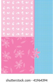 Background sweet patchwork