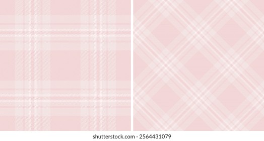 Background tartan plaid of vector seamless textile with a texture pattern check fabric. Set in popular colours for decorating styles interior .