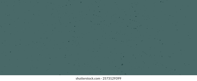 The background is a teal background with a speckled texture. This background features a teal color with a subtle, grainy style. Minimal grainy speckled texture background vector