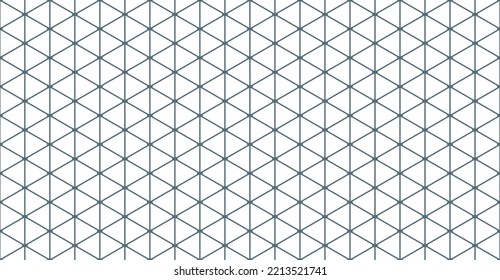 background for technical school paper. isometric graph paper. perspective grid template for architect. engineering seamless pattern. Vector illustration