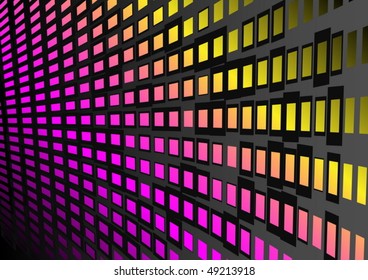 Background techno vector