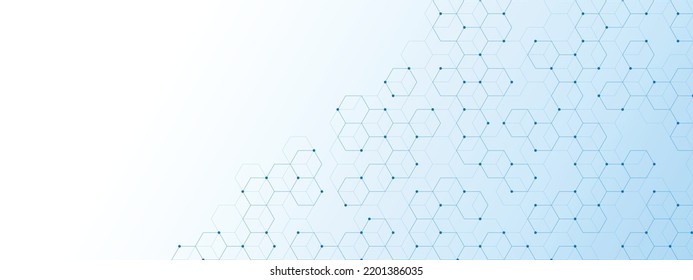 Background technology frame. Texture lines, dots, hexagonal pattern. Design poster honeycombs. Information grid. Digital communication. Cells, data stores. Banner medicine, social networks. Vector 