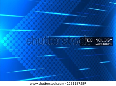 Background technology information represents the rapid delivery of information to the desired destination. Use lines that shine with speed and arrows behind