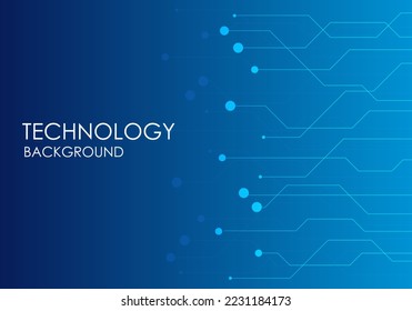 Background technology, the lines of the data transmission connection, there is a glow in the data transmission. Use blue tones to highlight modern, elegant, and simple.