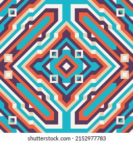 Background technology vector design. Abstract geometric seamless pattern ornament. Decorative structure. Digital network communication. Block chain concept futuristic sheme. Creative poster. 