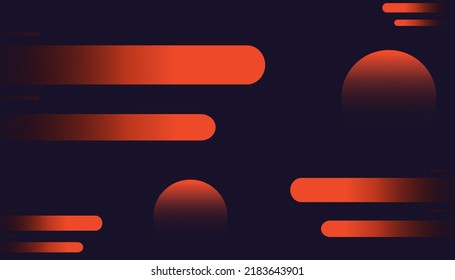 Background and Template abstract neon Red ligat