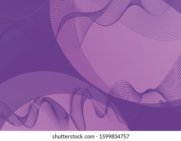 Background template with abstract patterns illustration