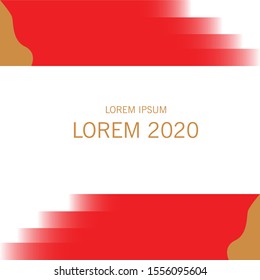 Background template for banners, patterns, red color.