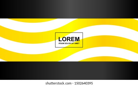 Background Template Black and Gold. Modern Background Design. Vector Editable