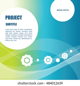 Background template with copy space