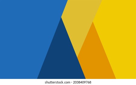 background template design with a blend of orange and blue colors