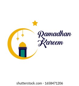 Hintergrundvorlage-Design passt für Ramadan 