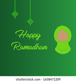 Background template design fits for Ramadan 