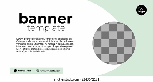 background template for environment with green background