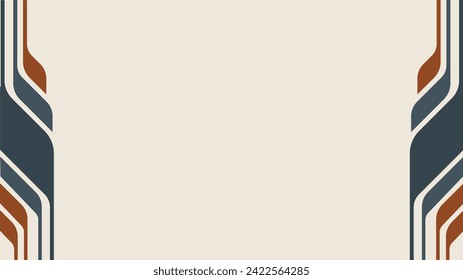 Background template flat design vintage color 
