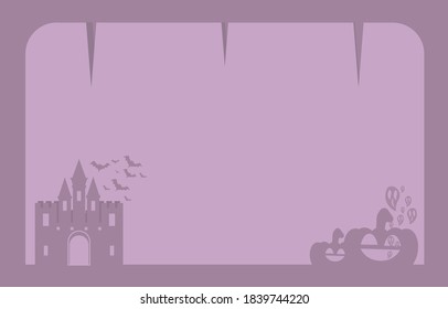 background template for Halloween  night