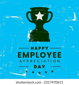 background template Holiday concept Employee Appreciation Day