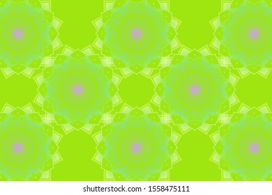 Background template with mandala designs illustration