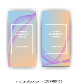 background template with  modern abstract color