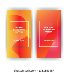 background template with  modern abstract color